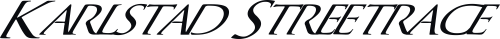 Denna logotypes säljes i samråd med Karlstad Streetrace. Dekalen är skuren utan bakgrund.