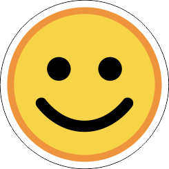 Printad Emojidekal