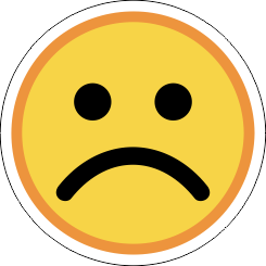 Printad Emojidekal