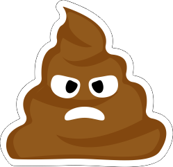 Printad Emojidekal