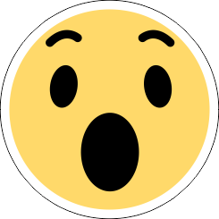 Printad Emojidekal