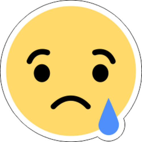 Printad Emojidekal