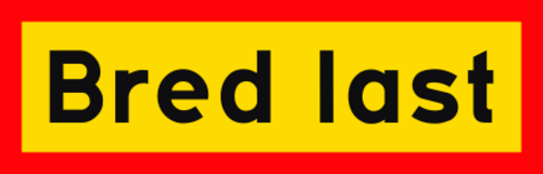 Storlek: 1200 x 400 mm