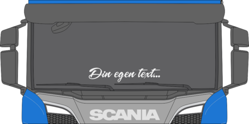 Vill du ha den för montage på insida så väljer du spegelvänd.

