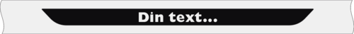 Datorskuren instegslist av 8-års vinyl. Levereras komplett till båda sidor. Försedd med appliceringstejp för enklare montage.
