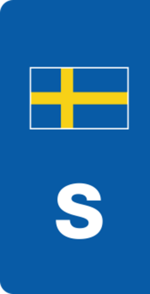 53 x 104 mm. Trycks på reflexmaterial. Anpassad för svensk nummerskylt med EU-märke av den senare modellen 2014-
Skriv i kommentaren om du vill att den skall passa någon annan skylt.