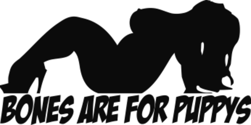 Bones are for puppys