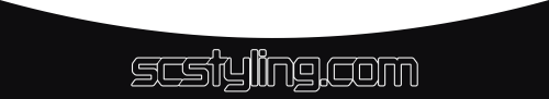 Ovanstående logga är patenterad och ägs av <a target='_blank' href='https://www.scstyling.com/'>Scandinavian Car Styling AB</a>

Datorskuren sponsorlogo med eller utan bakgrundsboard.