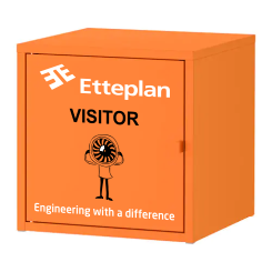 VisitorBox inkl hållare Ipad.