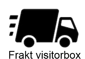Frakt VisitorBox Utrikes