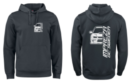 Svarta kläder med vitt tryck eller gråmelerade med svart tryck. Flera produktval finns.