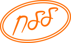 Datorskuren logotyp i självhäftande genomfärgad vinyl