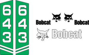 Dekalsats för Bobcat 643.