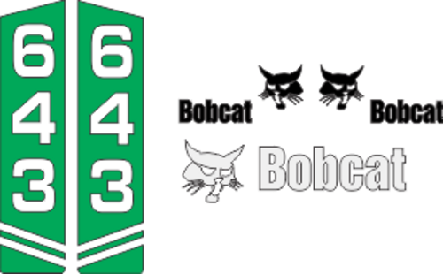 Dekalsats för Bobcat 643.