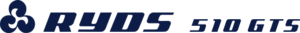 Ryds skrovtext innehåller 2st dekaler som är 90mm höga.
Passar till  Rydsbåtar bl.a. 478/510/511/568 GTI från 2005-  