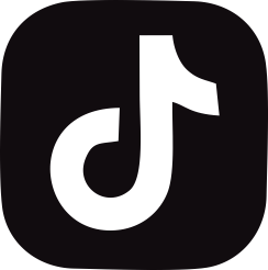 Tik tok logo, i valfri storlek och färg.