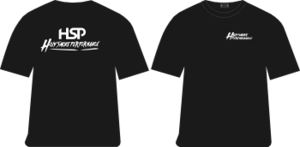 T-shirt med tryck. 180gr kvalitétstshirt. Vitt tryck