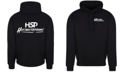 Hoodie med tryck. kvalitétstshirt. Vitt tryck