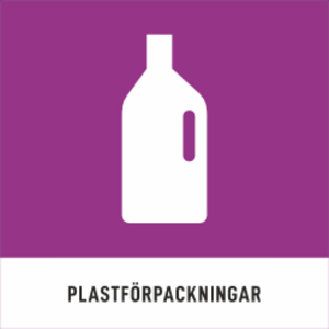 Märkning plastförpackningar
