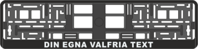 Skylthållare EU 520x110mm