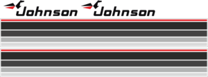 innehållande: 2st Sidodekor och 2st Johnson dekaler för Johnson 70hk VRO.