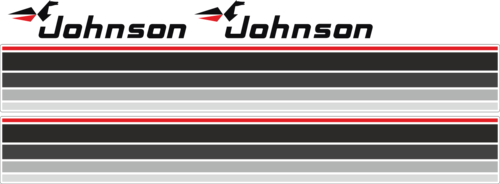 innehållande: 2st Sidodekor och 2st Johnson dekaler för Johnson 70hk VRO.