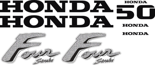 50k Four stroke Komplett.