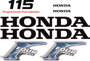 115k Four stroke Komplett.