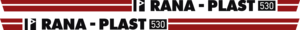 2st dekaler Rana Plast 2400x90mm.