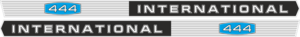 IH International 444. Innehållande: 2 st stripes International 444 1070x60mm,