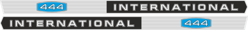 IH International 444. Innehållande: 2 st stripes International 444 1070x60mm,