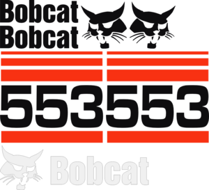 Dekalsats för Bobcat 553.