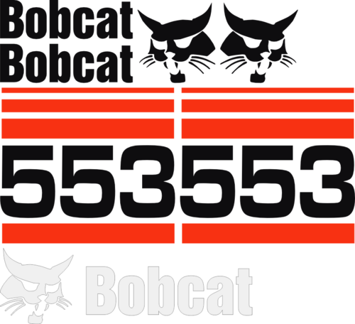 Dekalsats för Bobcat 553.
