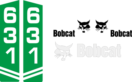 Dekalsats för Bobcat 631.