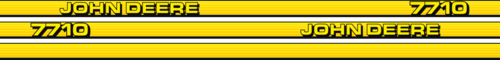 Dekorsats JOHN DEERE 7710, 2st stripe 7710 1690mm. 1st stripe 1690mm