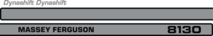 2st stripes 8130 1670x100mm, 2st Dynashift 240x50mm.