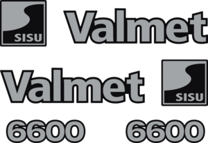 Valmet 6600 komplett reproduktion.
