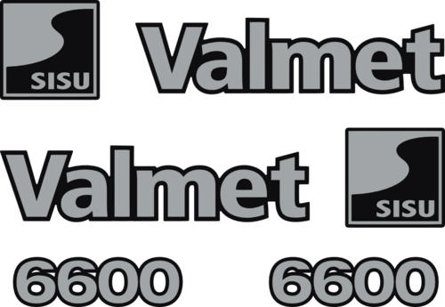Valmet 6600 komplett reproduktion.
