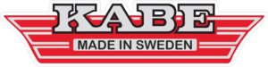 Printad dekal Logo KABE made in sweden.