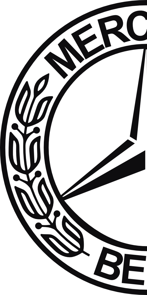 Mercedes halv vänster