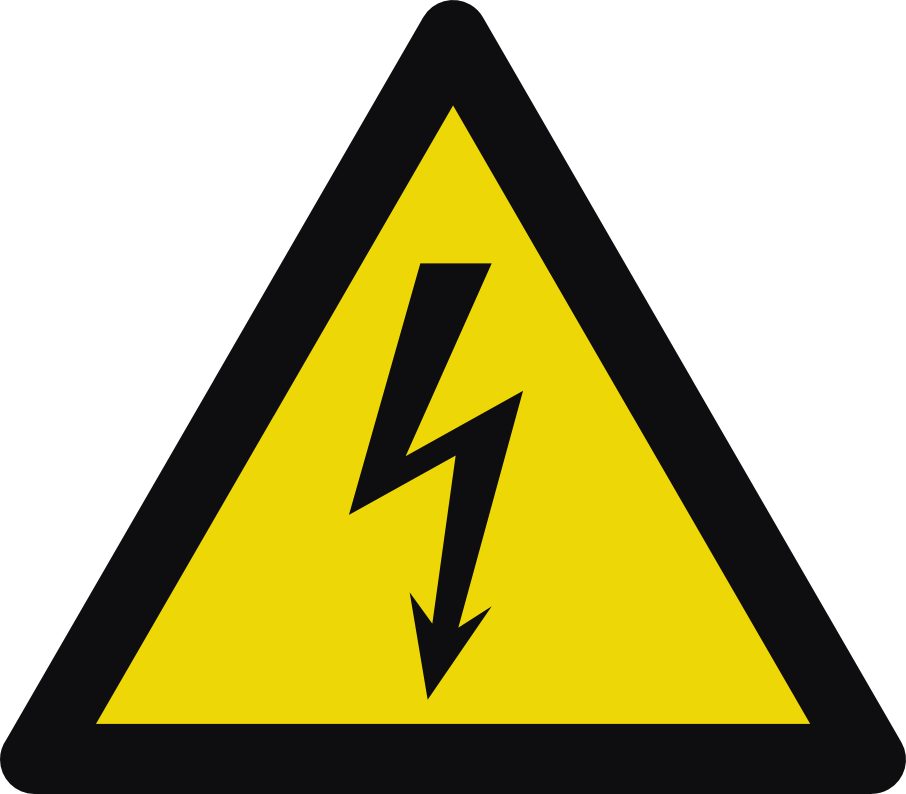 W012 Farlig elektrisk spänning