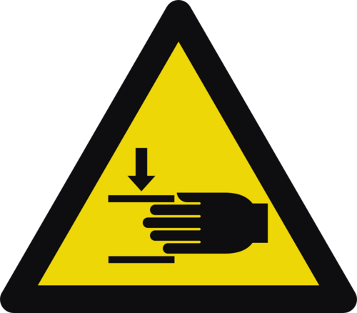 W024 Klämrisk hand 