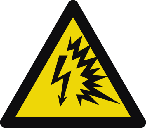 Varning för blixt W042 