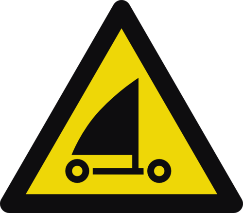 Sand yachting W059 