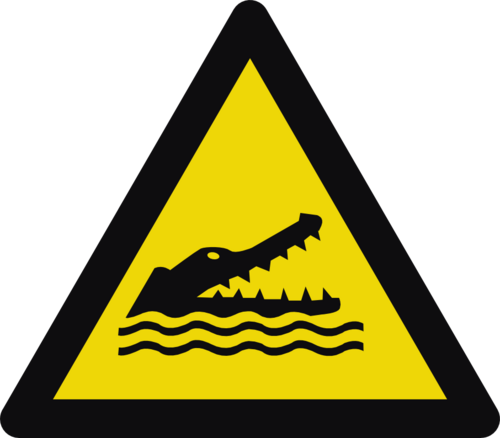 Krokodiler eller alligatorer W067 