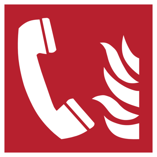 Brandnödtelefon F006