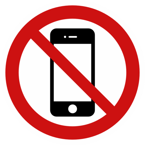 Förbud mot Mobiltelefoner 