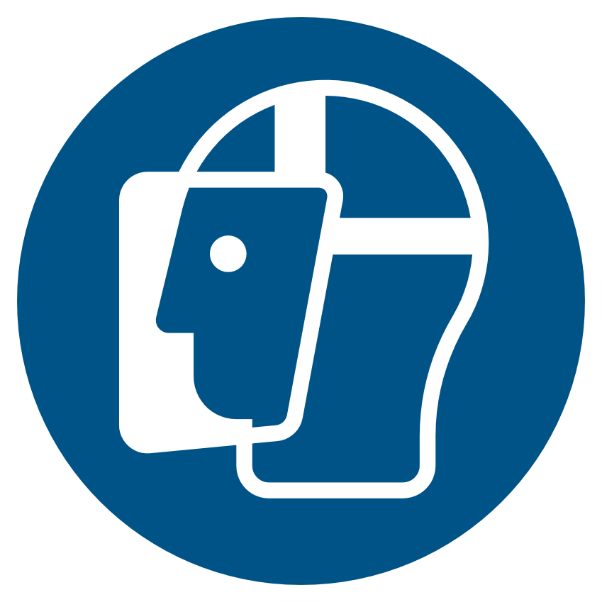 Bär ansiktsskydd M013