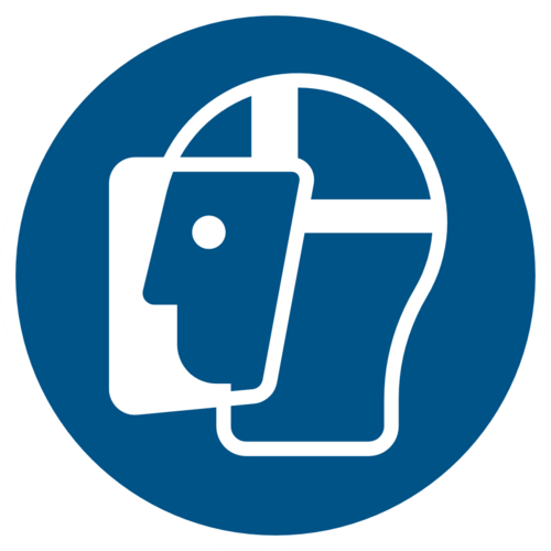 Bär ansiktsskydd M013