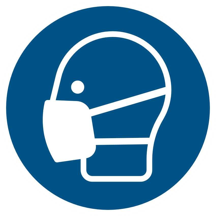 Bär en mask M016